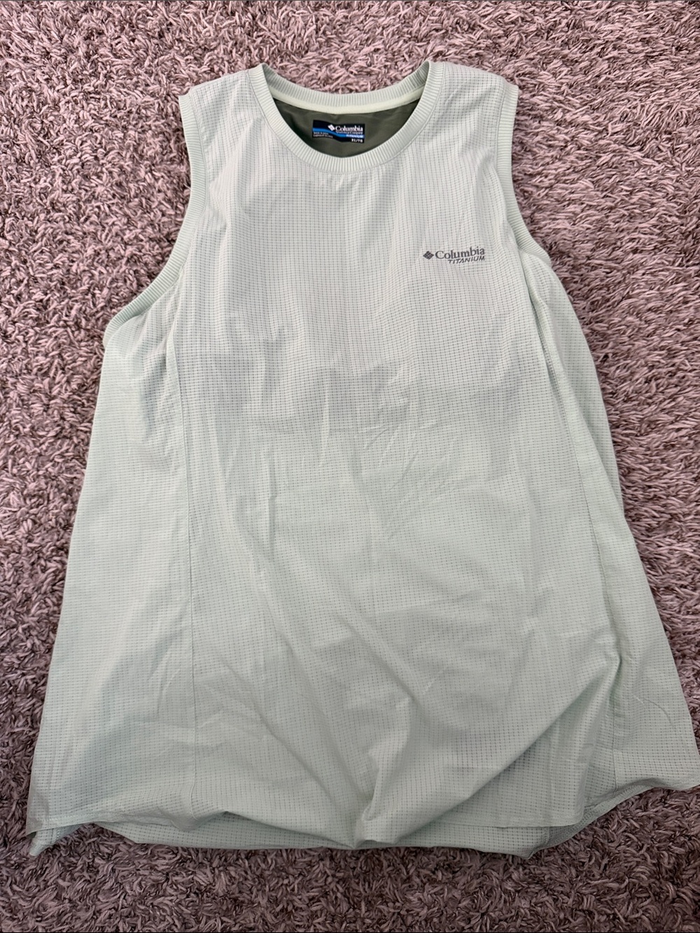 Columbia Women's Light Mint Green Muscle Tee